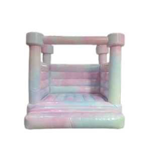 Toddler Tie-Dye Pastel Luxury Inflatable Castle